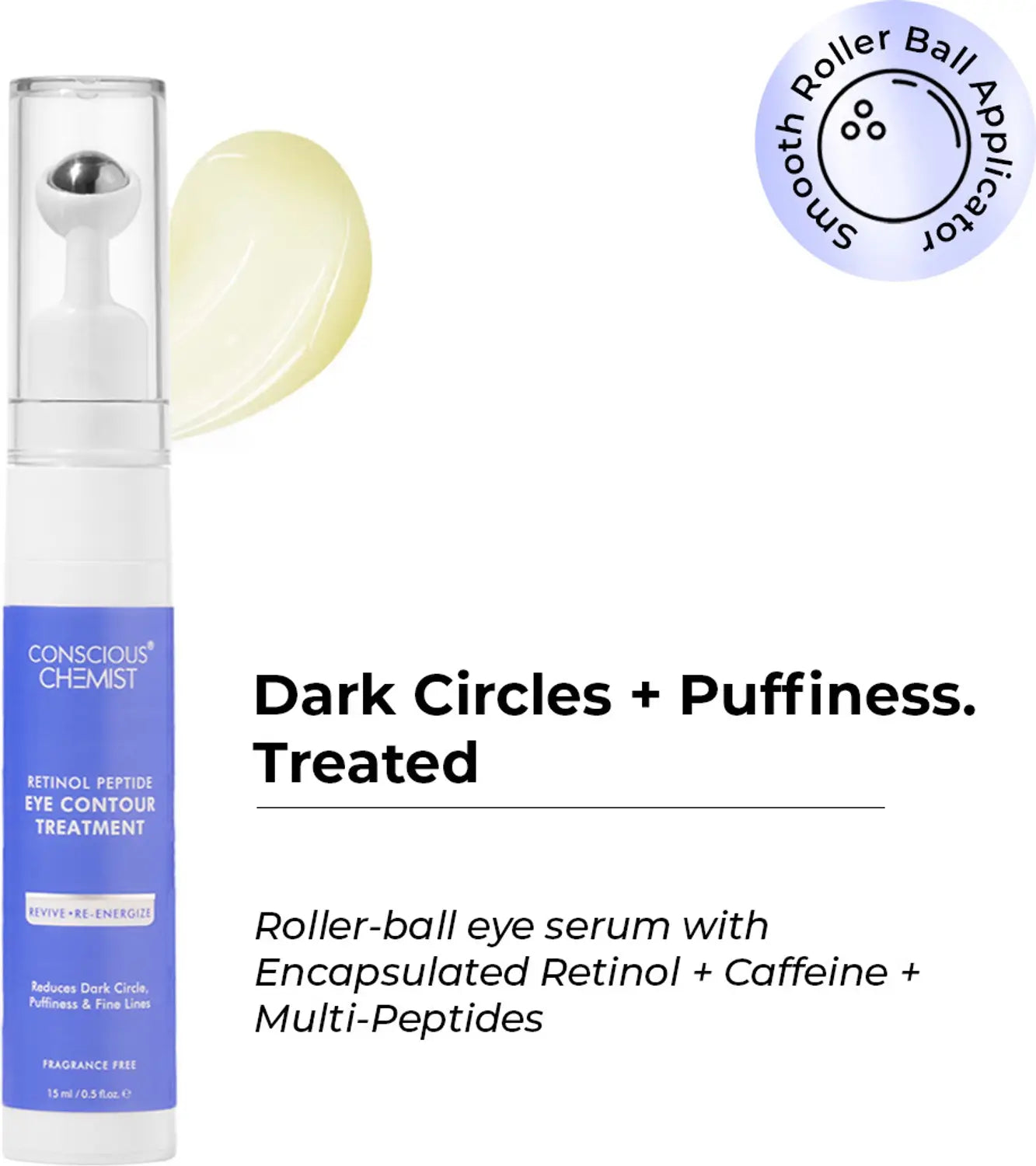 Retinol Peptide Eye Treatment Serum For Dark Circle